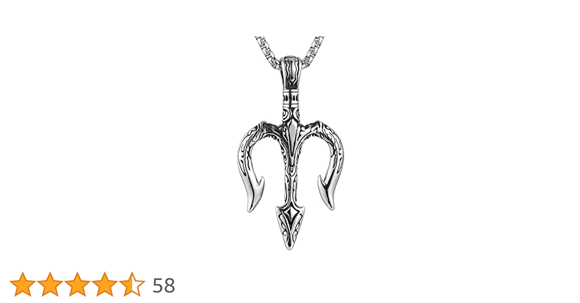 【呪物】ギリシャ神話・海洋神ポセイドン様が宿るペンダント(金運特化・勝利) 呪物】ギリシャ神話・海洋神ポセイドン様が宿るペンダント(金運